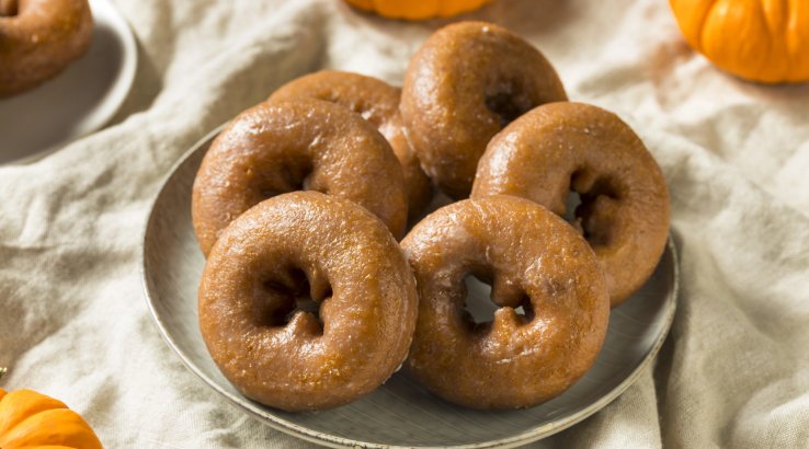 Пончики з батату і гарбуза