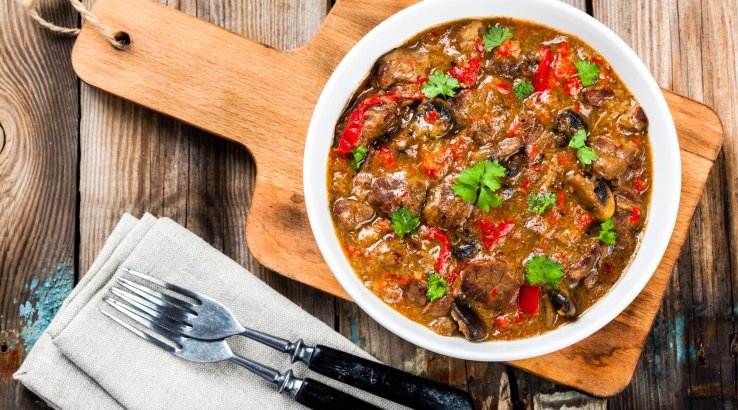 Грузинское чашушули в мультиварке