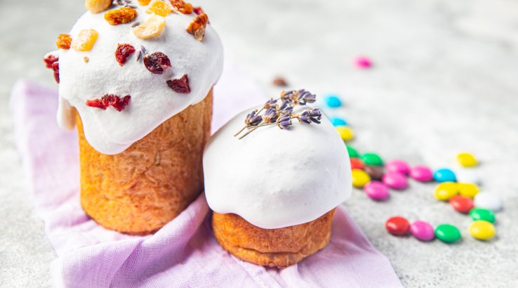 Паска на вершках з фісташками