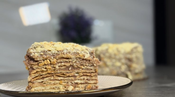 Шоколадний наполеон