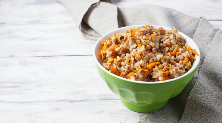 Гречка з овочами