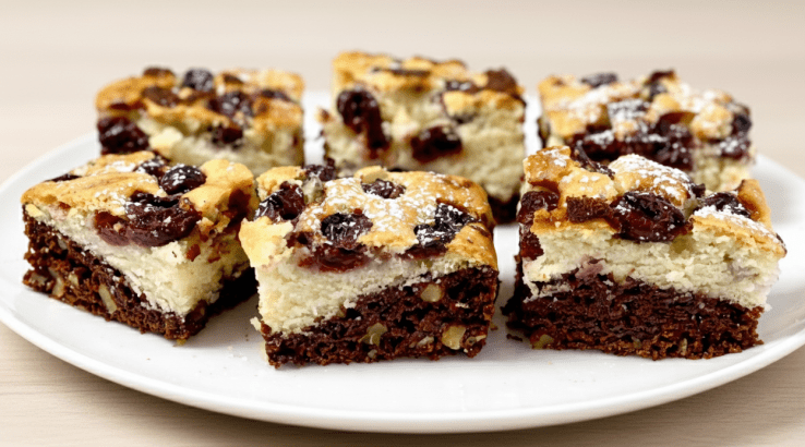 Пиріг на олії з вишнями