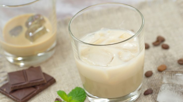 Вершково-кавовий коктейль