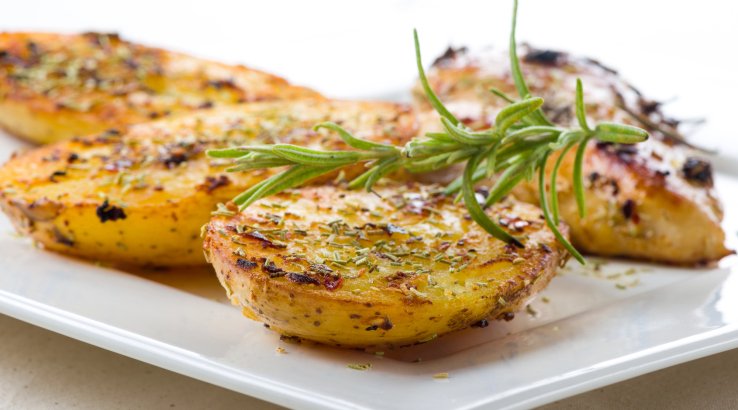 Картопля по-селянськи в мультипечі