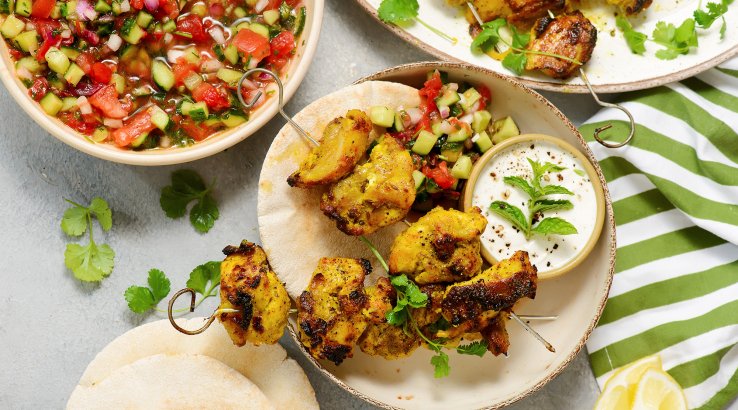 Курячий шашлик