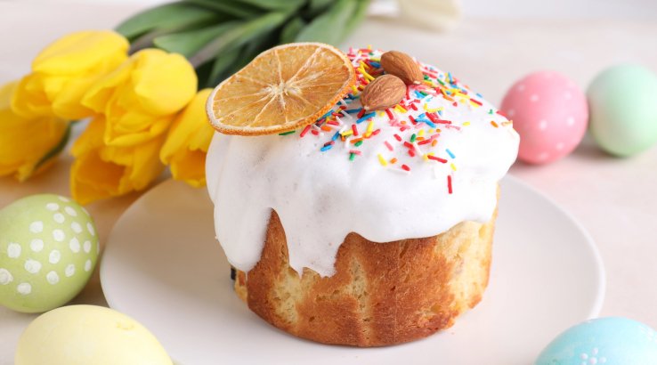 Паска з карамеллю