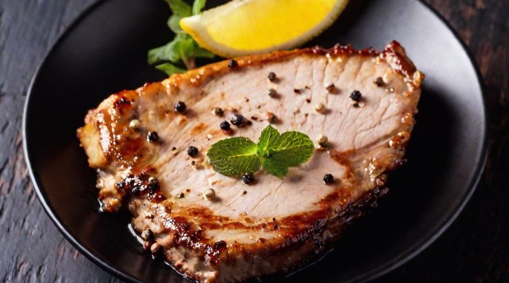 Стейк тунця на грилі