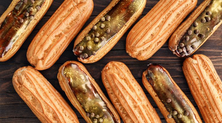 Еклери з кремом