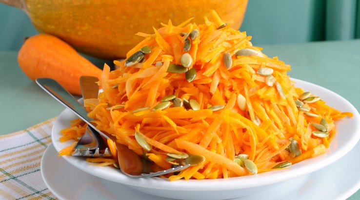 Гарбуз з оцтом по-корейськи