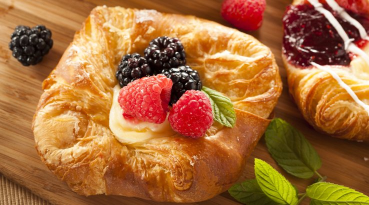 Данські тістечка з сиром