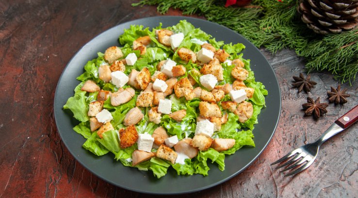 Швидкі новорічні салати