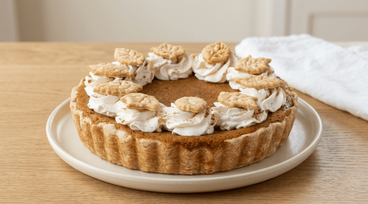 Відкритий пиріг з батату