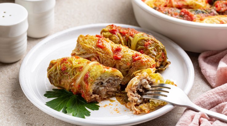 Голубці з індичкою та рисом