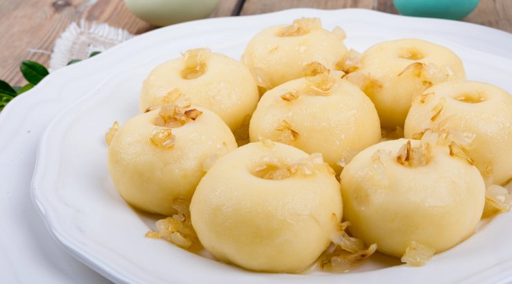 Лемківські дзятки з картоплі