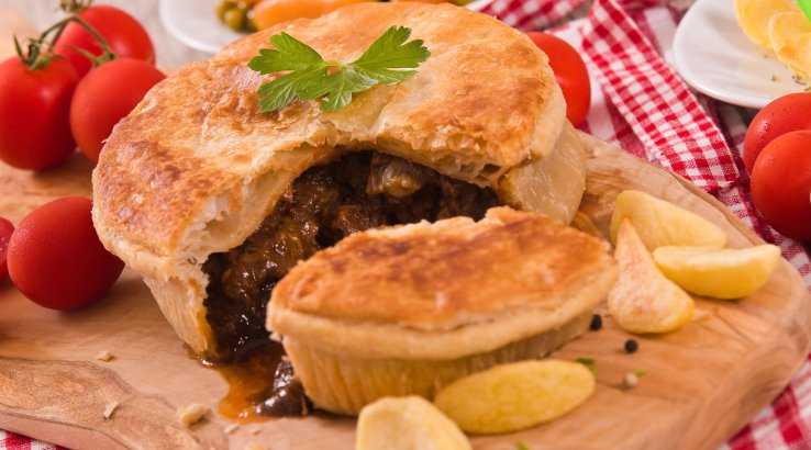 Британський пудинг з телятиною і нирками