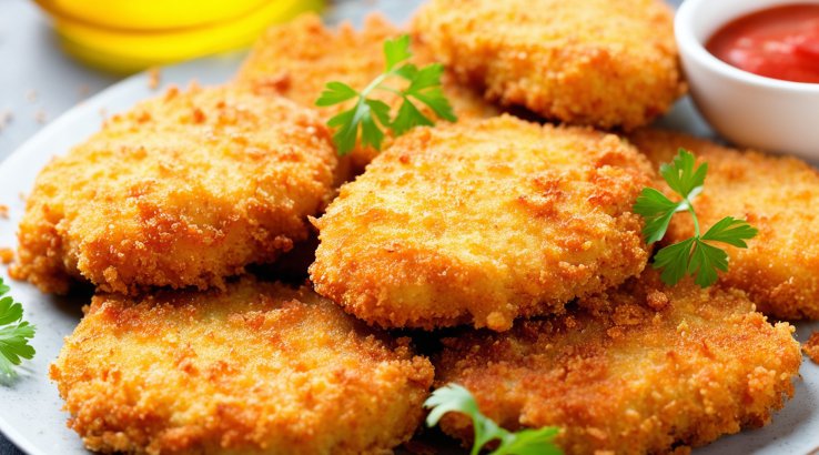 Курячі котлети з кисломолочним сиром