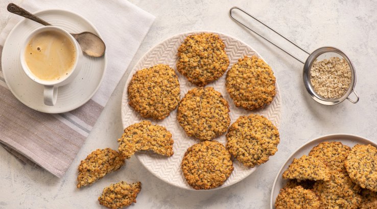 Вівсяне печиво з насінням чіа