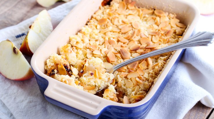 Яблучний крамбл