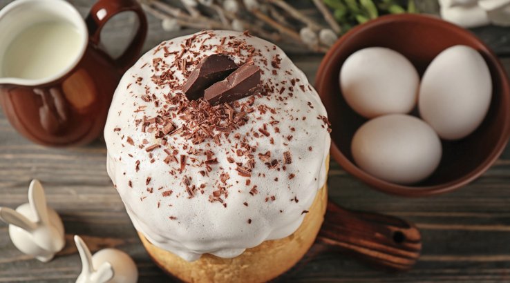 Паска з шоколадом і апельсином