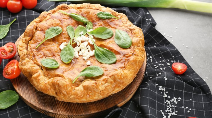 Пиріг сопарник із зеленню