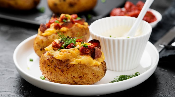 Картопля лорен з беконом