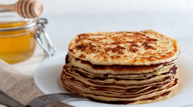 Оладки з житньої муки