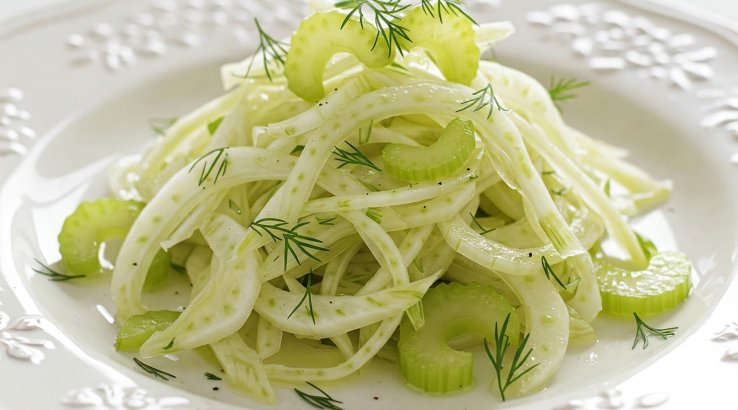 Салат з фенхелю і селери