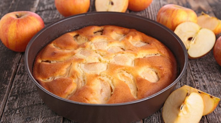 Яблучний пиріг з блендера
