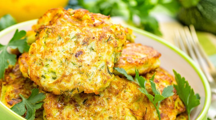 Оладки з кабачків і картоплі