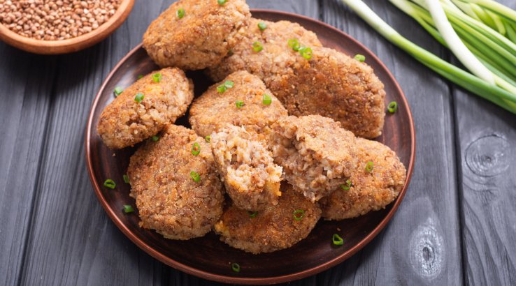 Гречаники з баклажанами
