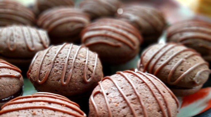 Шоколадне печиво до чаю