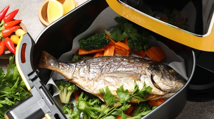 Дорадо в аерогрилі