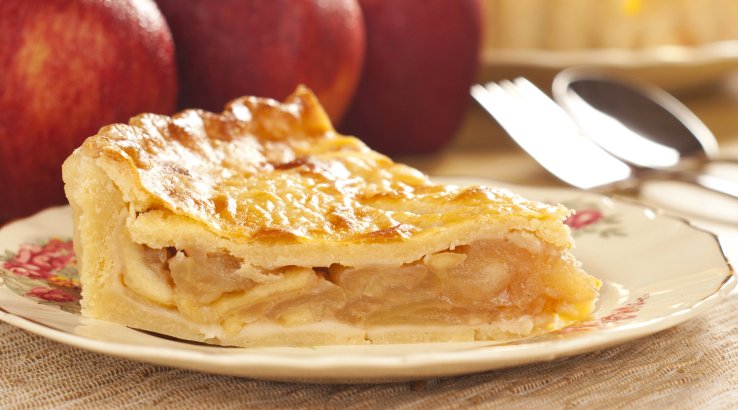 Листковий пиріг з яблуками