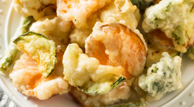 Овочі темпура по-японськи