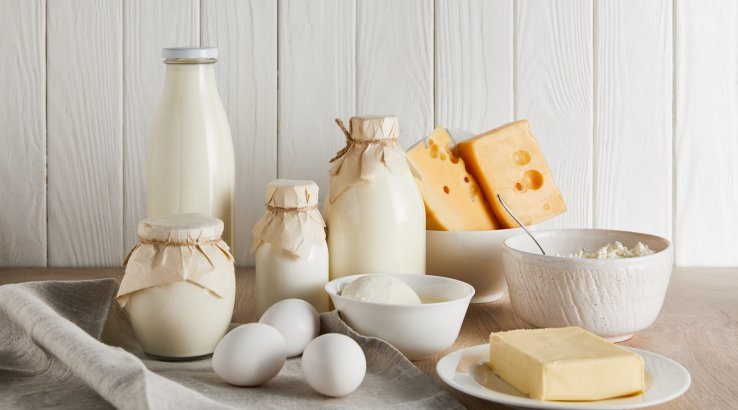 молочні продукти та яйця