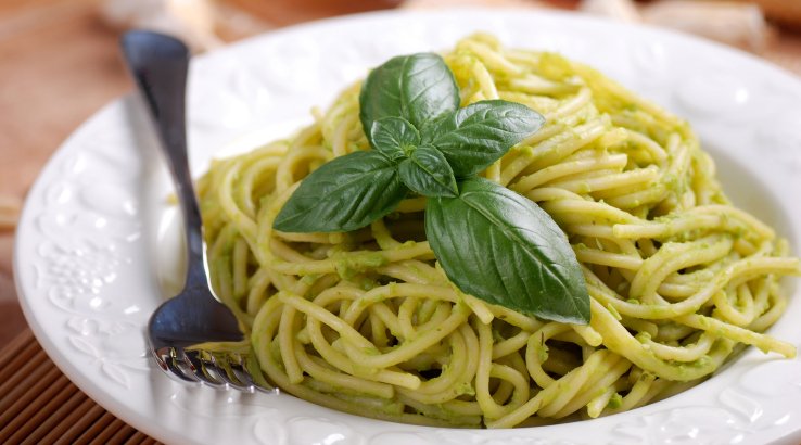 Зелене  спагеті