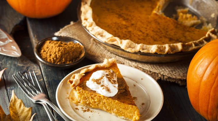 Гарбузовий пиріг з бурбоном