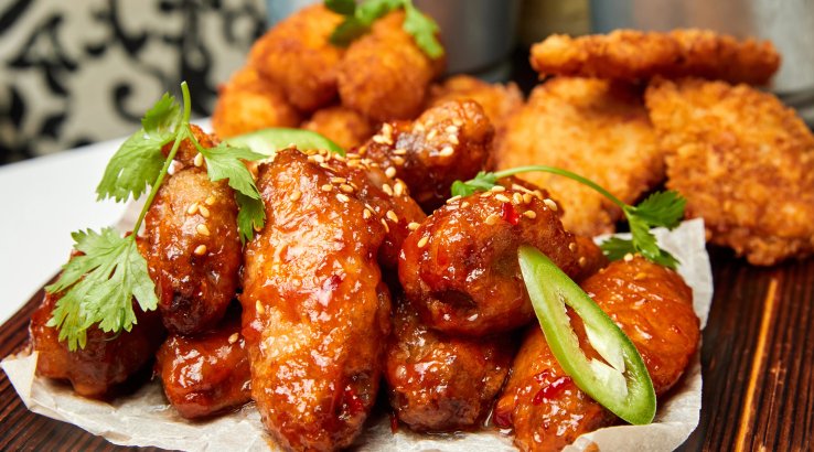 Крильця в кока-колі