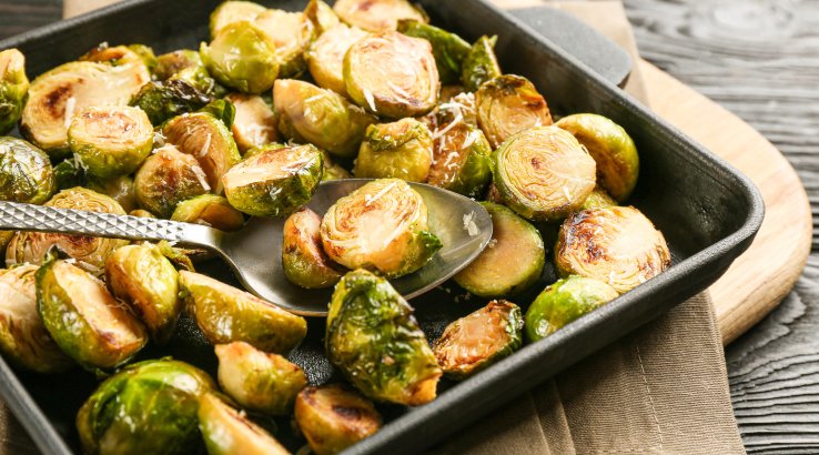 Овочевий гарнір до мʼяса з брюссельської капусти