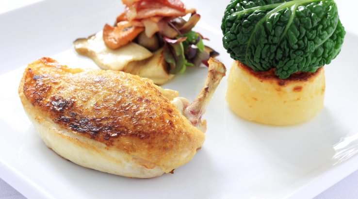 Курячий сюпрем з песто