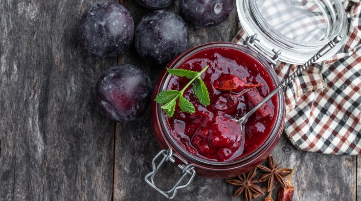 Чатні із заморожених слив