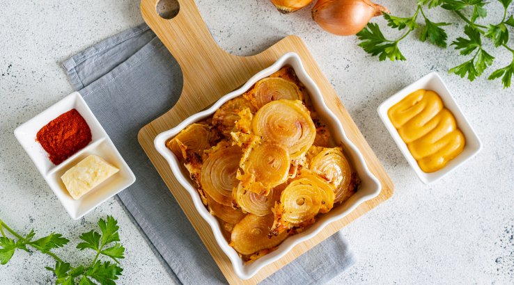 Цибулеві чипси з сиром