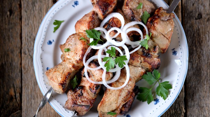 Шашлик з ошийка