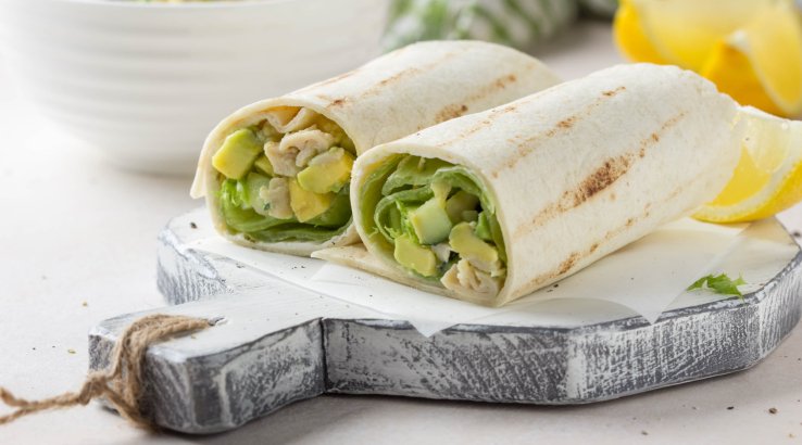 Тортильї з курячим філе і гуакамоле