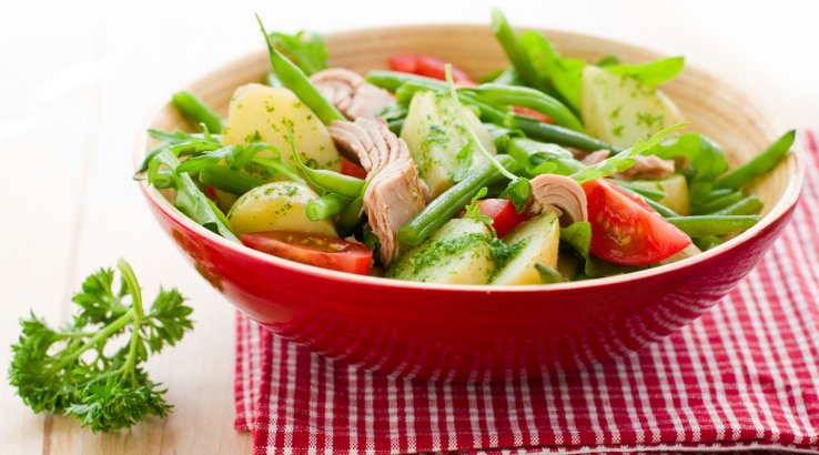 Салат з філе морського окуня