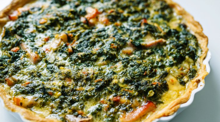 Безглютеновий кіш з батату