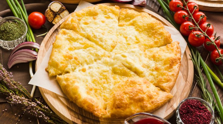 Хачапурі на кефірі бринджула