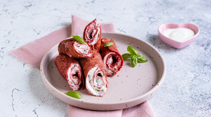 Бурякові млинці