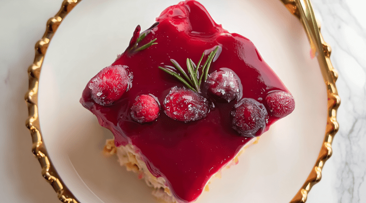 Тирамісу з апельсинами та журавлиною