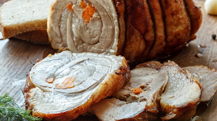 Рулет з корейки